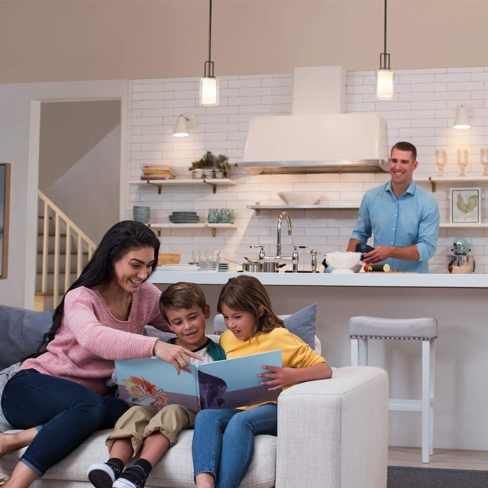 Lutron Skylark LED+ Dimmer Switch for Dimmable LED, Halogen and Incandescent Bulbs | Single-Pole or 3-Way | SCL-153P-WH | White - Dimmer Switch Lurton - 