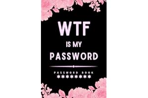 Gifts for Women: Password Book with Alphabetical Tabs - Log Book to Protect Usernames, Logins, Website and Email - Funny Gag 
