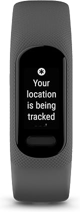 Garmin vívosmart 5 Large Black Smart Fitness Activity Tracker Touchscreen view 3