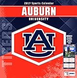 Turner Licensing Sport 2017 Auburn Tigers Team Wall Calendar, 12