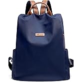 GELANNI Women's Backpack Purse Nylon Anti-theft Casual Water Resistant Lightweight Small Shoulder Bags 2026 for Travle Cute Fashion Camping Bag for Work Daily Going Out Dackpack Ladies Navy Blue