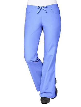 Amazon Com Maevn Women S Core Classic Flare Pants Ceil Blue