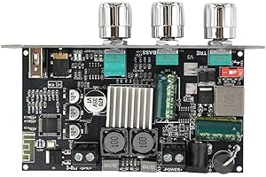 ZK-1001U BT5.3 Amplifier Board with Treble & Bass Adjustment Built-in Boost Circuit Max 15M Support Audio App Control