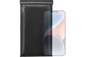 MULVINNIE Faraday Bag for Phone, Faraday Pouch for Key Fob, Fireproof & Waterproof Faraday Bags Emp Proof, Faraday Key Fob Protector, Cell Phone Signal Jammer