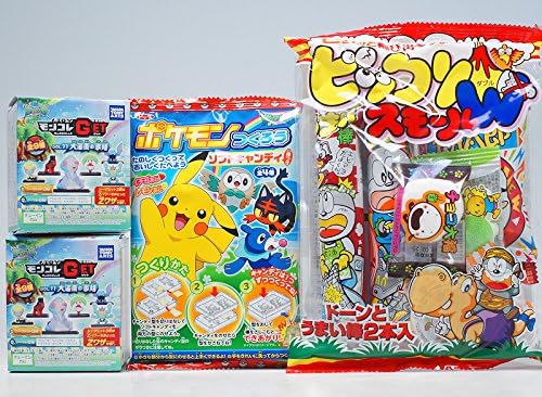 Japanese Candy Snack Assorted Dagashi & Character's Candy Variety set (Unisex)