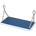 Dakzhou Swing Seat Heavy Duty, Non Slip Tree Swing Set Playground Swing Set Accessories for Kid Indoor Outdoor Backyard, Blue