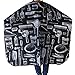 MagiDeal Hair Cut Hairdressing Cape Cloth Apron - Black