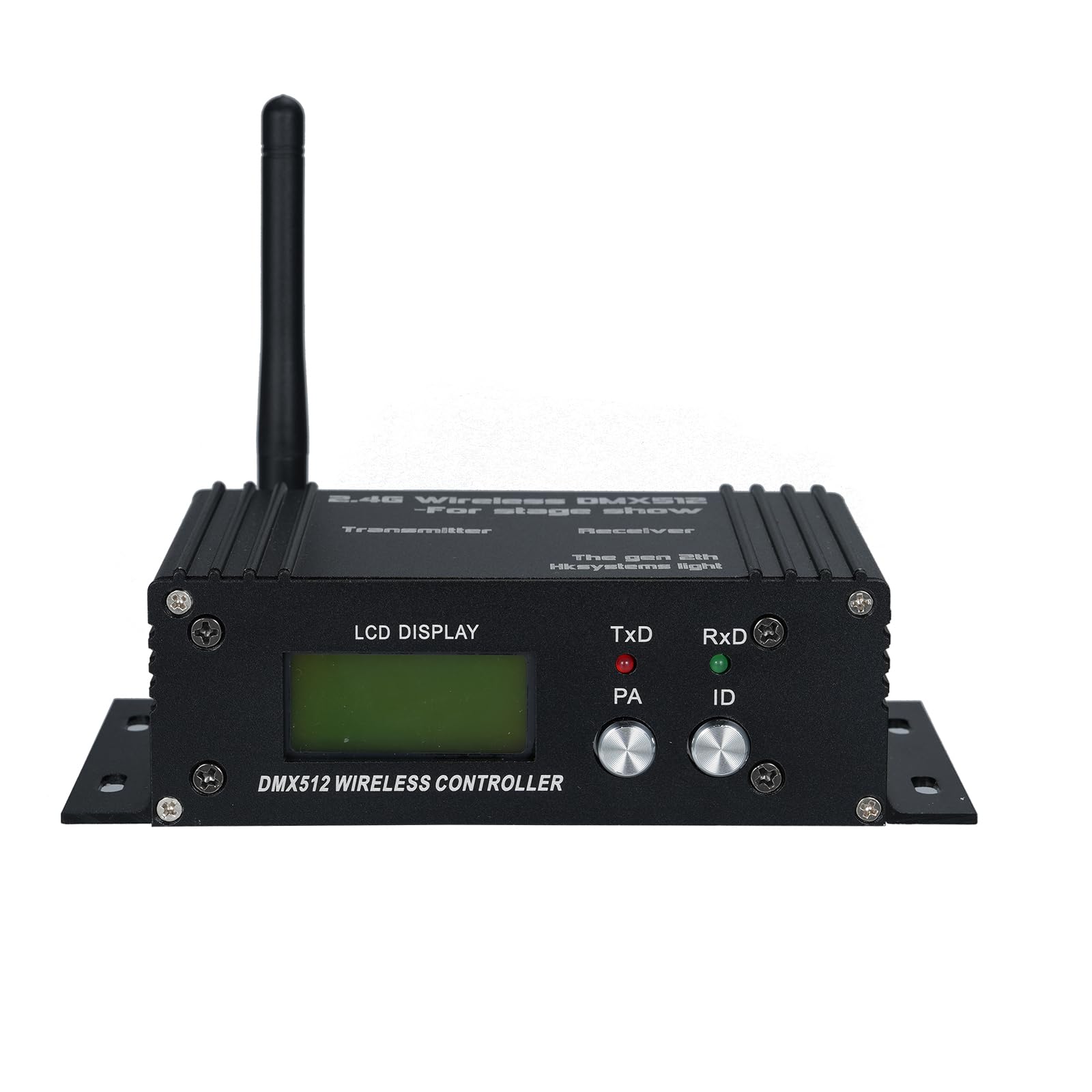 Photo 1 of LIXADA DMX512 2.4G Wireless Controller Transmitter Receiver Adjustable Repeater Lighting Controller LCD Display Power 35 Groups ID Coding for Party DJ Show Club LED Stage Disco KTV Stage Light