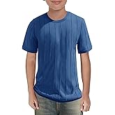 Vivitulip Boy’s Short Sleeve T-Shirts Kid’s Casual Crew Neck Soft Tee Tops