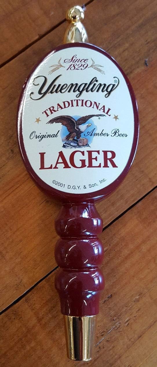 Yuengling Traditional Lager Tap Handle Beer Keg Marker