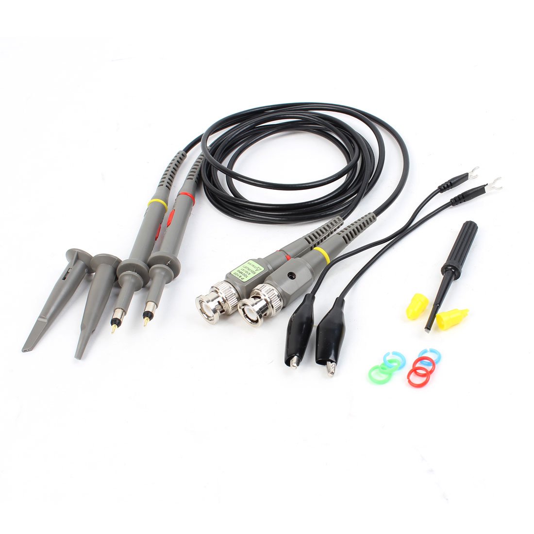 sourcing map Pair X1 X10 60MHz Oscilloscope Scope Clip Probe for HP Tektronix