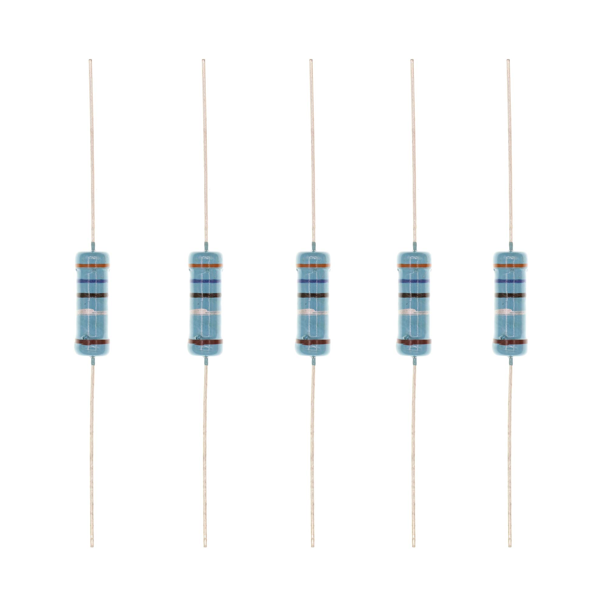 HUABAN 20PCS 3W 3 Watts 3R6 3.6 Ohm 1% Metal Film Resistor