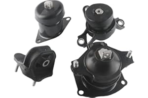 HLBTK A4526HY A4572 A4561 A65004 Engine Motor and Transmission Mount 4 PCS Compatible with Acura TL 2009 2010 2011 2012 2013 2014 3.5L 3.7L Automatic Transmission