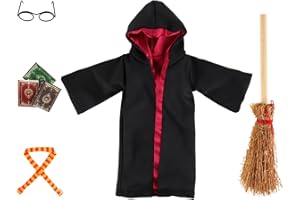 Elf Wizard Clothes Kit and Props Accessories for Elf The Shelf Costume Christmas Halloween Dress up Gifts Idea for Includes B