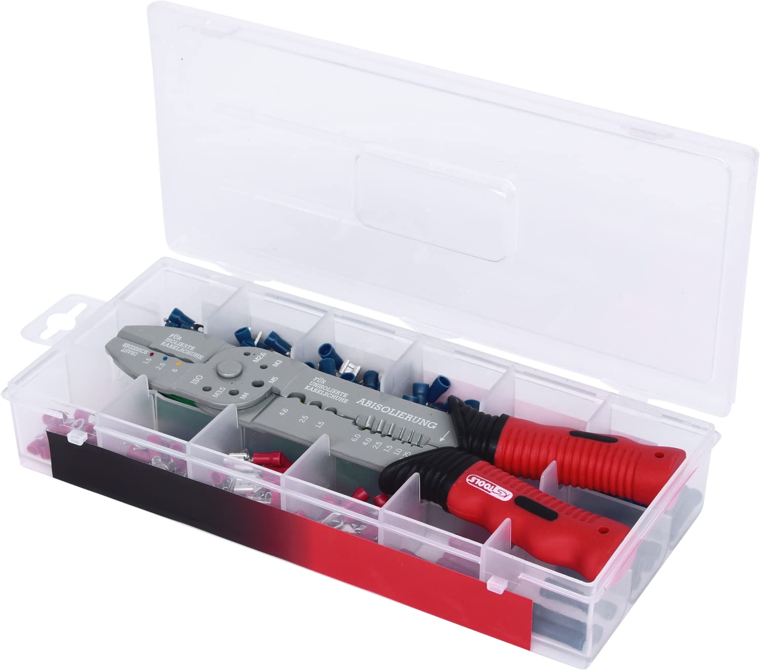KS Tools 115.1230 Crimping Tool Set (271 Pieces)