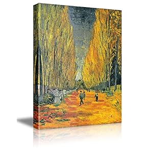 Les Alyscamps by Vincent Van Gogh Oil Painting Reproduction