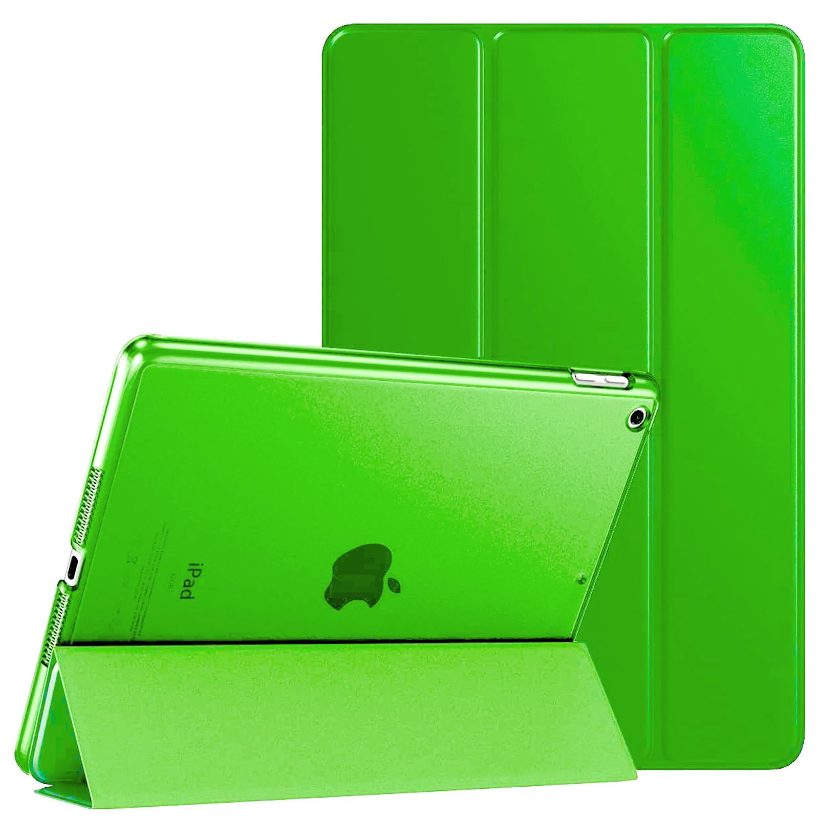 For Apple iPad 9.7 2017 5th Gen A1822 A1823 Smart Magnetic Stand Case with Automatic Wake/Sleep (Green) — image 1