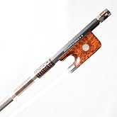 ARTIGIANO&amp;VIOLIN Dry Carbon Fiber Cello Bow with Snakewood Frog AD-503