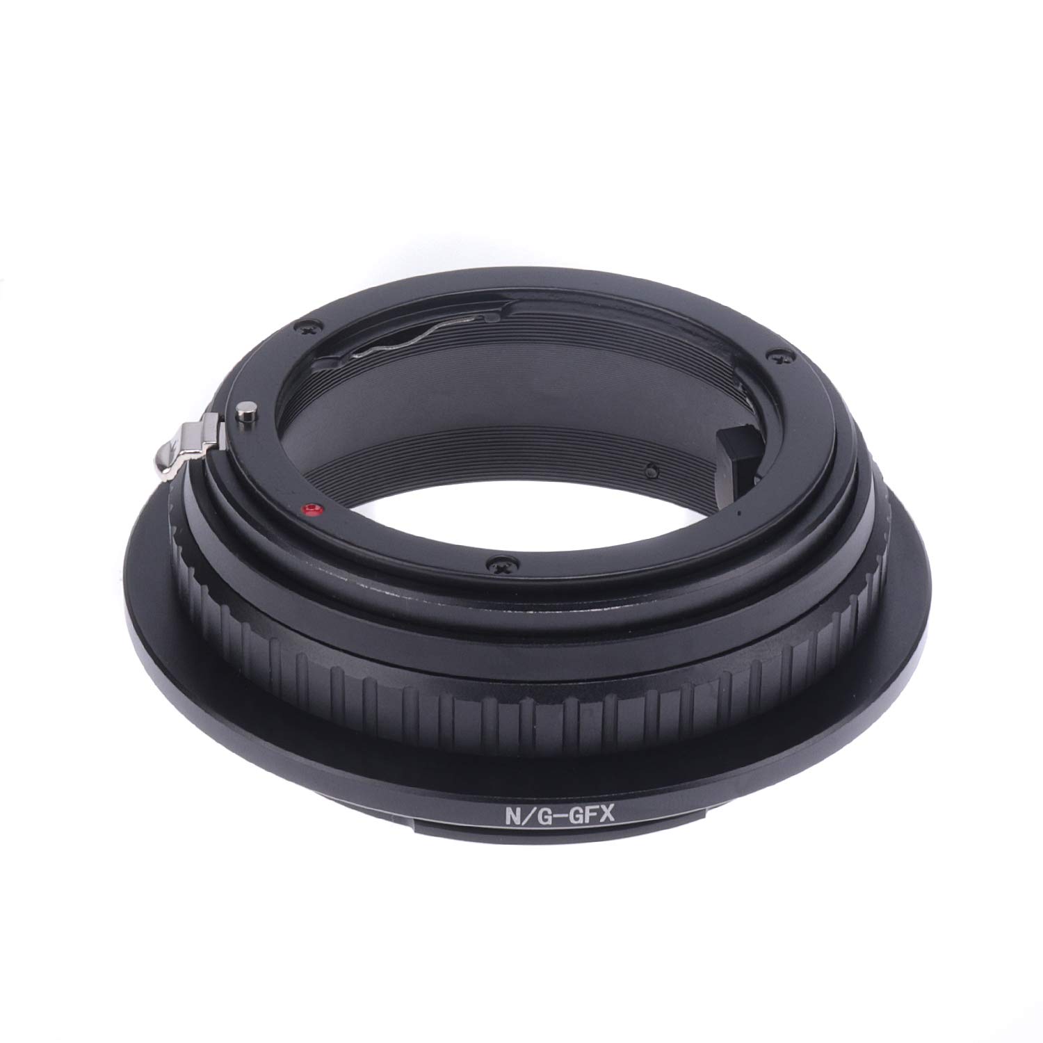 Hersmay N/G to GFX Lens Mount Adapter Compatible with Nikon G Mount Lens to Fuji G-Mount Fit For Fujifilm GFX 50S, GFX 50R, GFX 100, and VG-GFX1 Mirrorless Camera Body