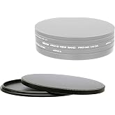 Fotasy 77mm Metal Filter Stack Caps, Slim Aluminum Alloy Stack for 77mm UV CPL ND Filter, Black