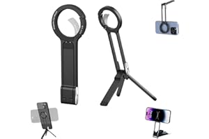Ma38 Magnetic Phone Tripod for iPhone, ma38 Portable Phone Holder mini Tripod, for iPhone 17-12 Pro Max Air, Foldable Cell Ph