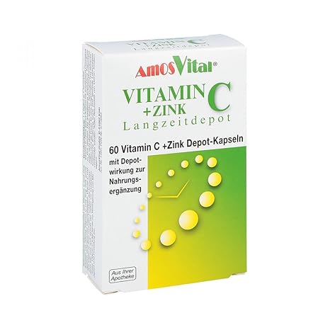 Vitamin C + Zink Depot Kapseln 60 stk