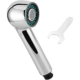 Kitchen Faucet Head Replacement,2-Function Pull Out Sink Sprayer | Suitable for G1/2" or 13/16" Thread Connectors Pull Down Faucets,Chrome