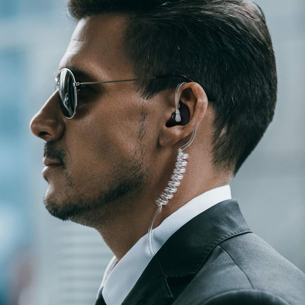 Decibullz - Custom Molded Security Radio Adapters, Thermo-Fit Earpieces Designed for Clear Acoustic Tube Radios: Car Electronics