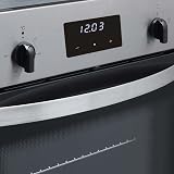 SIA 60cm Stainless Steel Digital Single Electric Oven And 4 Burner Gas Hob view 6