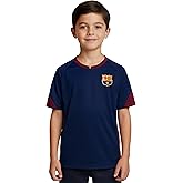 Icon Sports Officially Licensed FC Barcelona Game Day Shirt - Unisex Kids