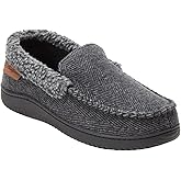 Dearfoams Men’s Brendan Indoor/Outdoor Breathable Memory Foam Clog House Shoe with Wide Widths Slipper