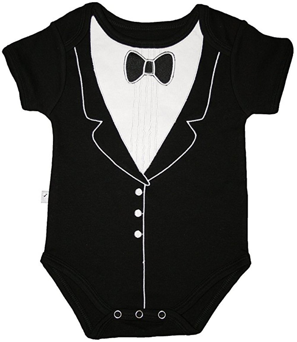 infant tuxedo onesie