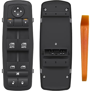 Hoypeyfiy Right Passenger Side Power Window Switch - Replacement For Chevy Colorado, GMC Canyon, Hummer H3 (2004-2012) - View #3