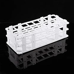 Eowpower 1 Piece Plastic Lab Test Tube Rack Storage
