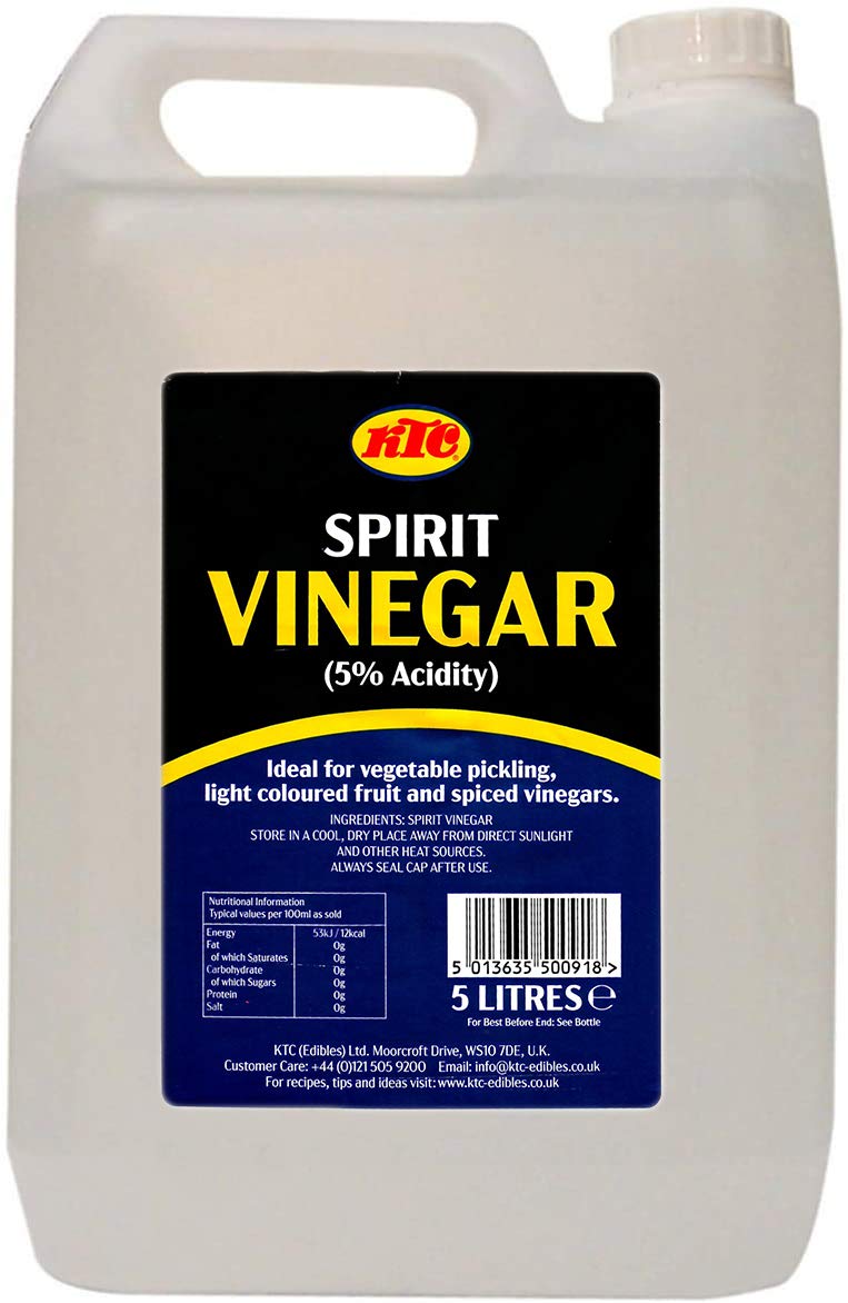 KTC Spirit Vinegar 5 Litres for Making Pickles , Cheese and Salads eBay