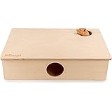 Niteangel Multi-Chamber Hamster House Maze: - Multi-Room Hideouts & Tunnel Exploring Toys for Hamster Gerbils Mice Lemmings (