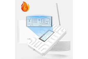 CELLBOOST Cell Phone Signal Booster, for Home and Office, 5,000 sq ft, Boost 4G LTE and 5G, for All U.S.& Canadian Carriers-Verizon, AT&T, T-Mobile& More, FCC Approved