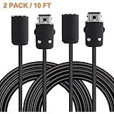 Classic Controller Extension Cable, 2-Pack 3M/10 ft Super NES Classic Extension Power Cord for Nintendo Super NES Classic Edi