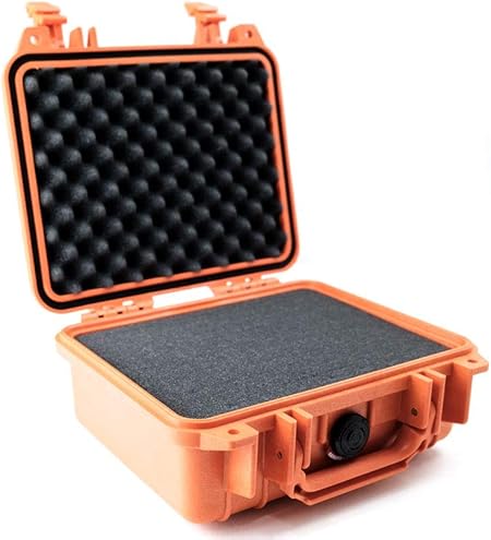 Peli 1200 - Maleta rígida con Espuma Protectora, Naranja: Amazon.es: Electrónica