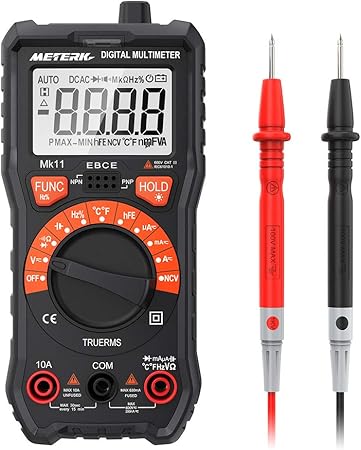 Multímetro Meterk 2000 Cuentas Multímetro