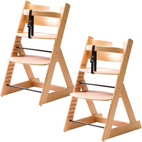 wooden baby chair
