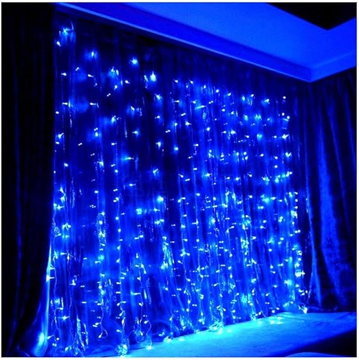 Lightsgo 200 300 Led Curtain Lights 2x2m 3x3m Mains Powered Fairy