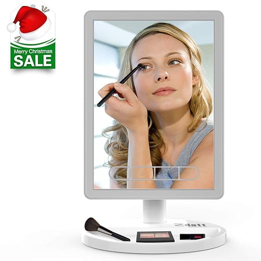 Lighted Makeup Mirror Makeup Vanity with 24 LED Lights Makeup Vanity
