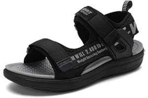 kulebear Kids Boys Summer Sports Sandals Hiking Beach Outdoor Open toe Sports Sandals for Kids