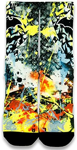 Batman CES Custom Socks (Medium 6-8)