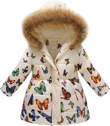 doudoune fille avec fourrure