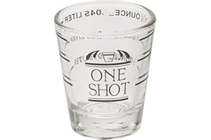 Fox Run 5028 Shot Glass with Measurements, 1.5-Ounce