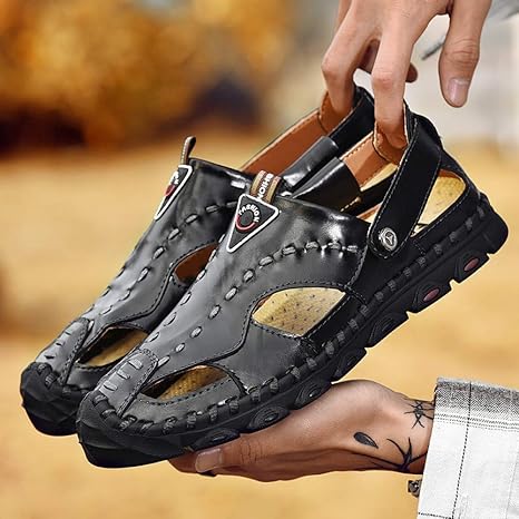 mens slip on beach shoes