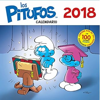 Calendario los Pitufos 2018 (Base Kids)