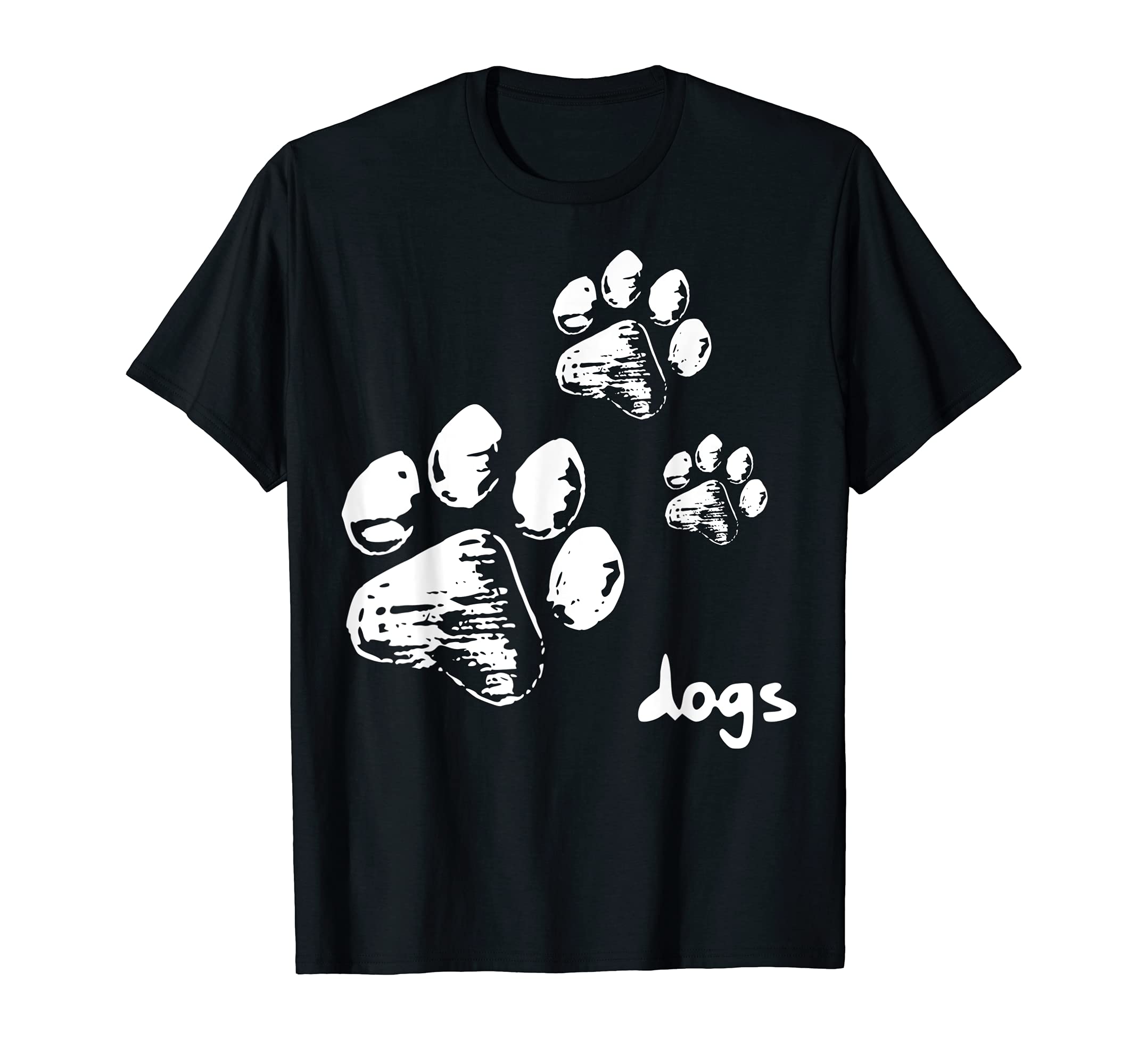Dog paws - dogs - easy going fashion T-Shirt